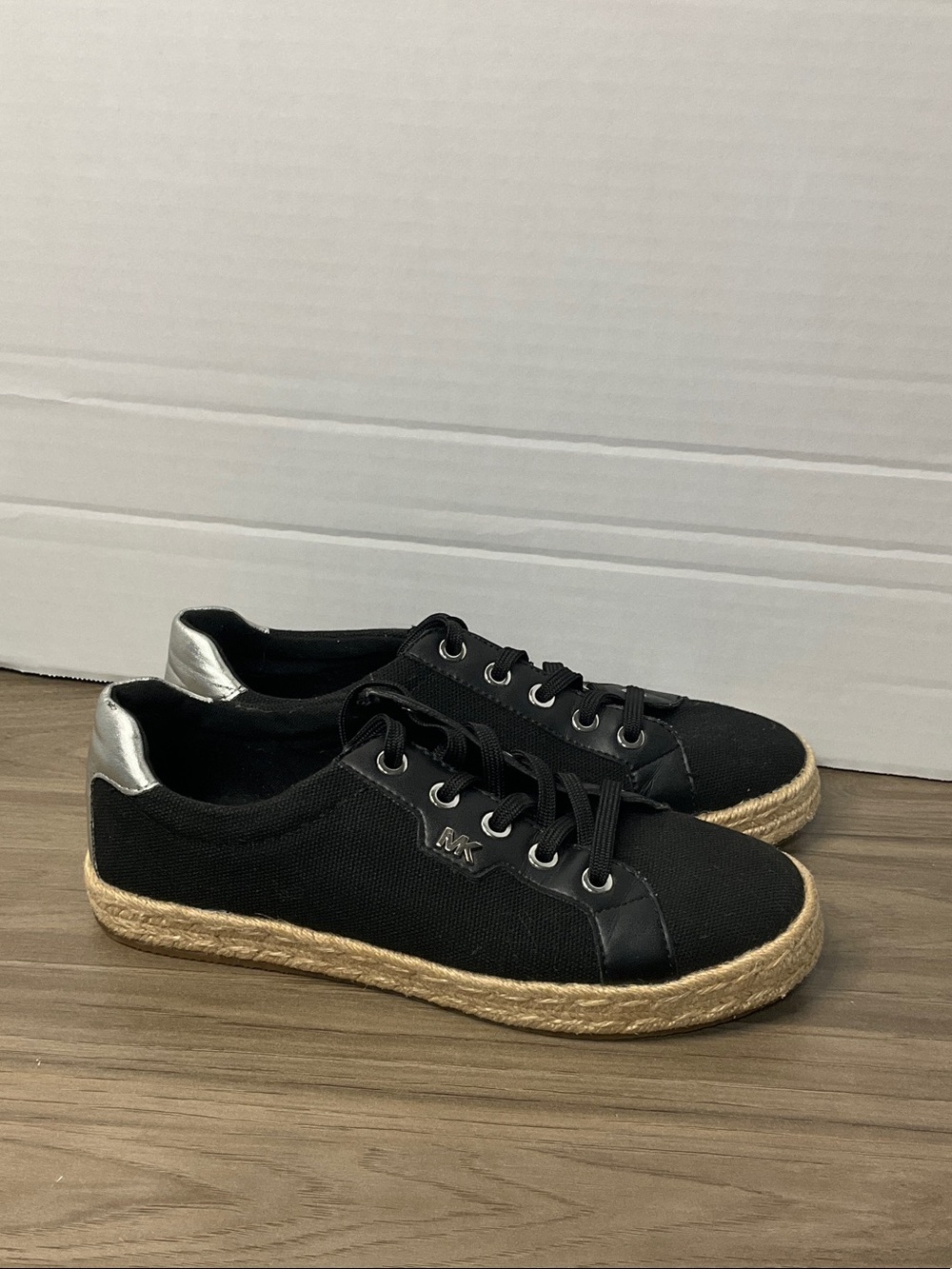 Michael Kors Black Canvas sneakers